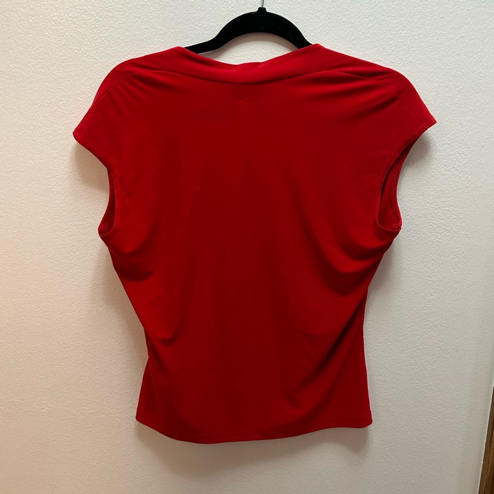 Joseph Ribkoff Red Blouse - Picture 4 of 6